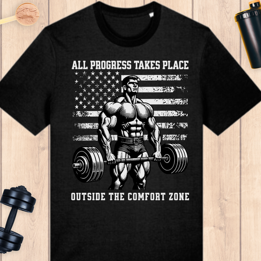 Stay out of your comfort zone - BUFF ‘N’ TUFF TEES