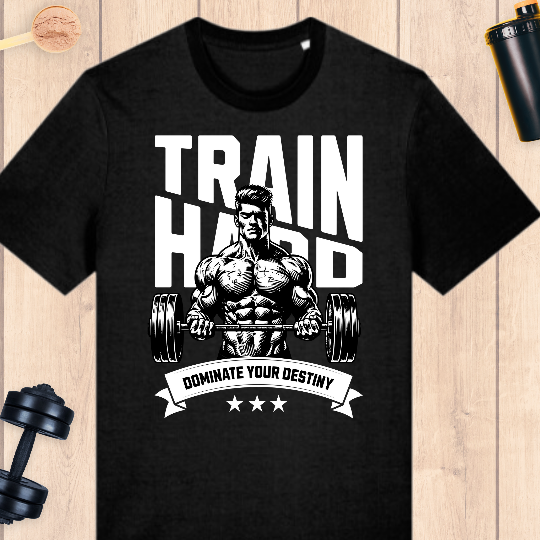 Train hard: dominate your destiny - BUFF ‘N’ TUFF TEES