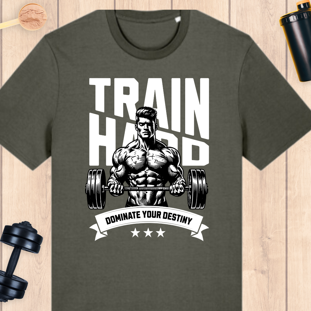 Train hard: dominate your destiny - BUFF ‘N’ TUFF TEES