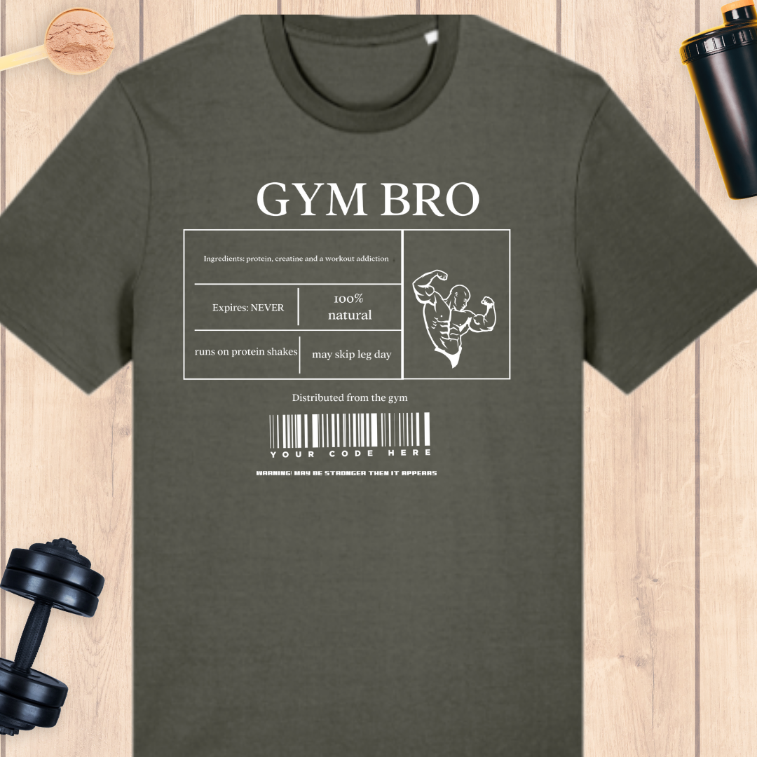 Gym bro label