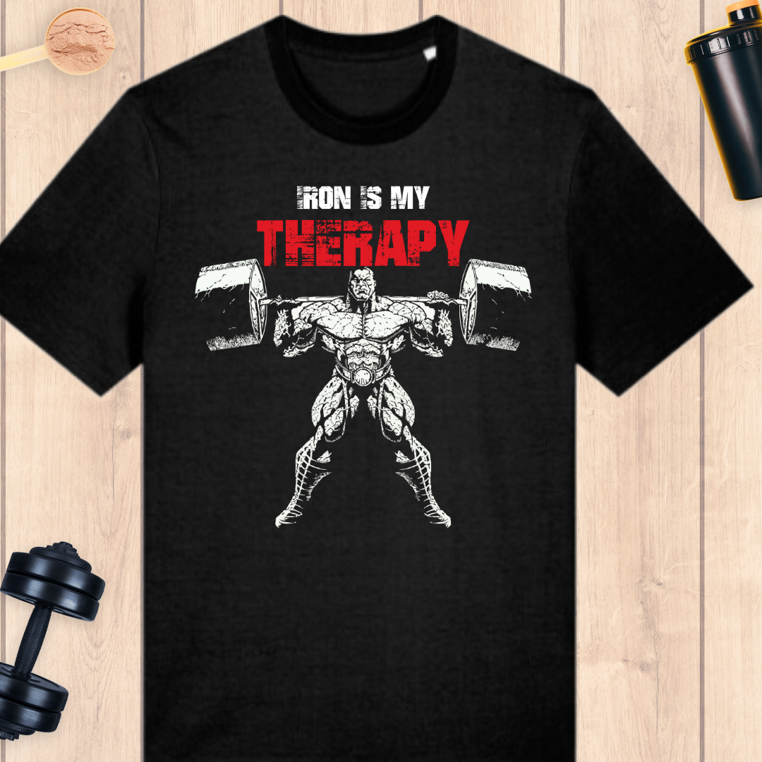 Iron is my therapy - BUFF ‘N’ TUFF TEES