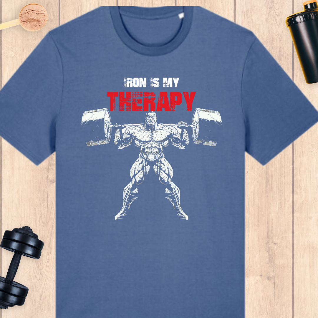 Iron is my therapy - BUFF ‘N’ TUFF TEES