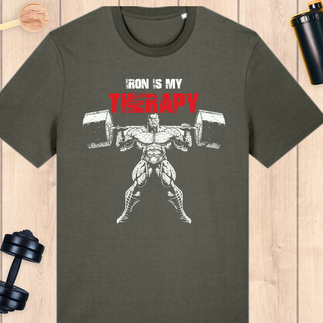 Iron is my therapy - BUFF ‘N’ TUFF TEES