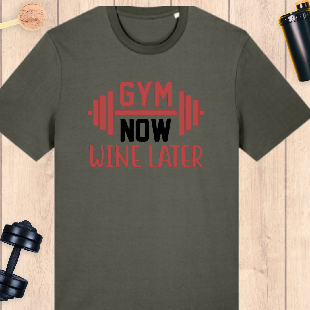 Gym now wine later